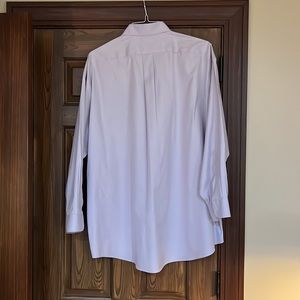 Jos. A. Bank 17-1/2 x 33 Long Sleeve Dress Shirt SLIGHT purple tint!